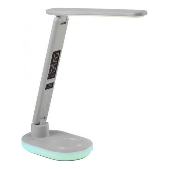 JUST LIGHT. 11018-16 - LED RGBW Dimbar Touch Bords- och Skrivbordslampa med Trådlös Laddning TINA LED/4W/230V Vit