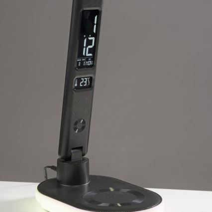 JUST LIGHT. 11018-18 - LED RGBW LED Dimbar touch bordslampa med trådlös laddning TINA LED/4W/230V