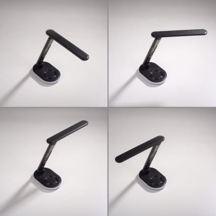 JUST LIGHT. 11018-18 - LED RGBW LED Dimbar touch bordslampa med trådlös laddning TINA LED/4W/230V