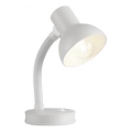 JUST LIGHT. 11080-16 - Flexibel skrivbordslampa FLEXI 1xE27/25W/230V vit