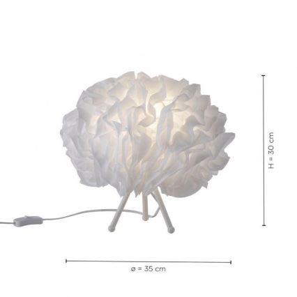 JUST LIGHT. 11211-16 - LED RGBW Ljusreglerad bordslampa NAOMI 1xE27/10W/230V 2700-5000K + fjärrkontroll