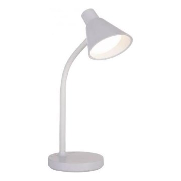 JUST LIGHT. 11248-16 - LED Flexibel skrivbordslampa PIXIE LED/4,5W/230V vit