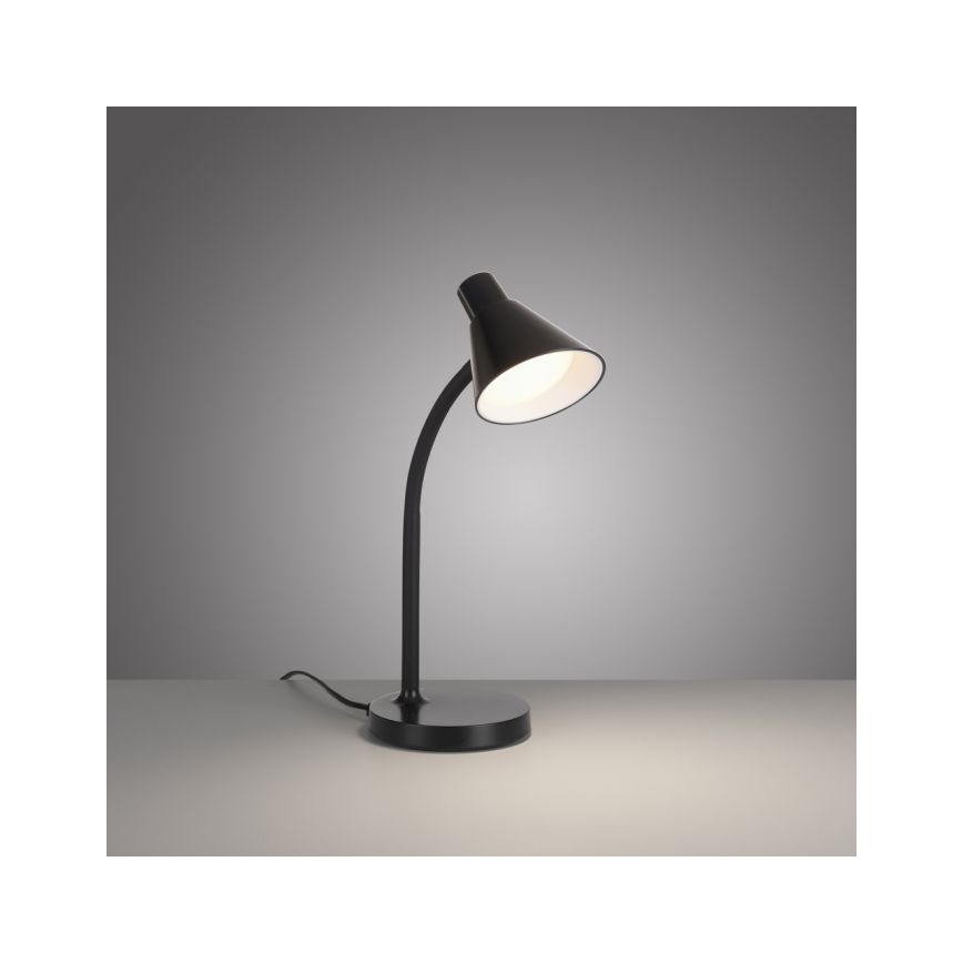 JUST LIGHT. 11248-18 - LED flexibel skrivbordslampa PIXIE LED/4,5W/230V svart