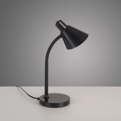 JUST LIGHT. 11248-18 - LED flexibel skrivbordslampa PIXIE LED/4,5W/230V svart