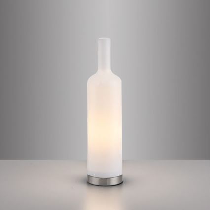 JUST LIGHT. 14006-16 - Bordslampa BOTTLE 1xE14/25W/230V vit