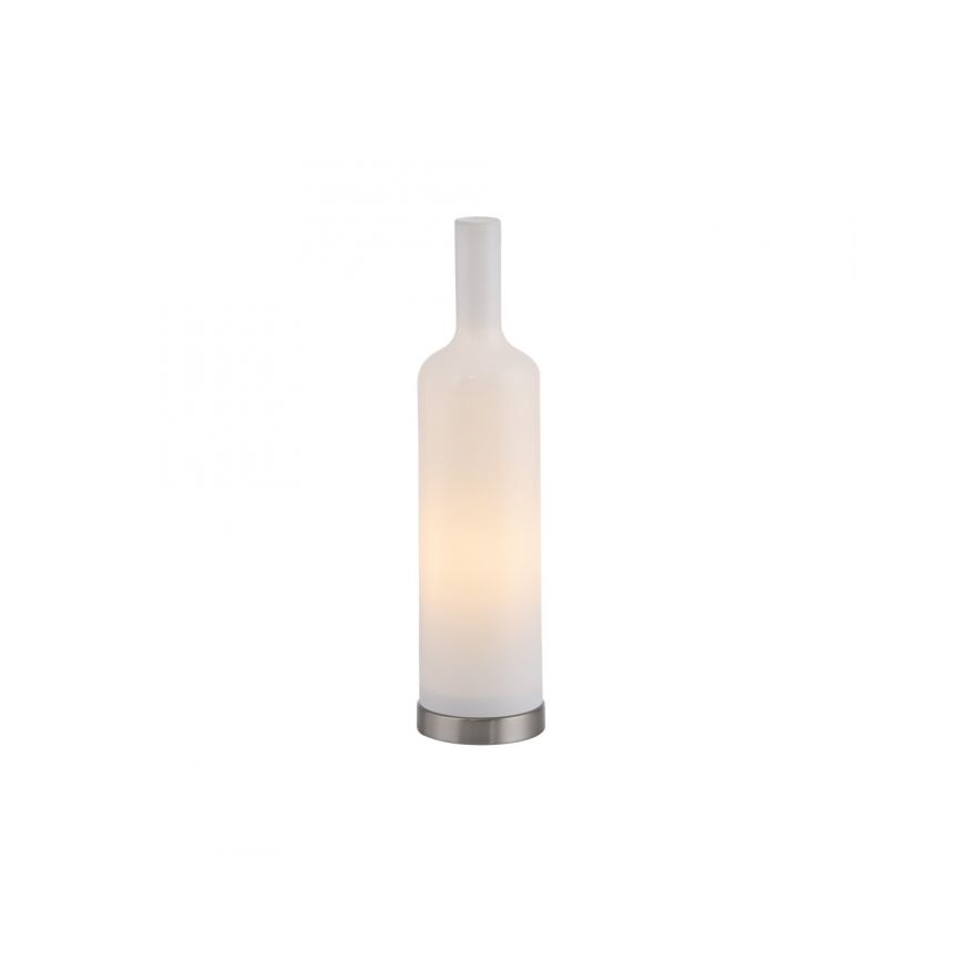 JUST LIGHT. 14006-16 - Bordslampa BOTTLE 1xE14/25W/230V vit