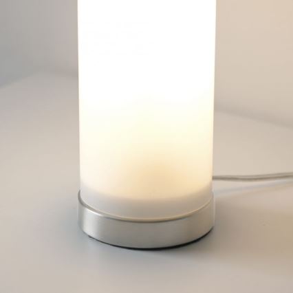 JUST LIGHT. 14006-16 - Bordslampa BOTTLE 1xE14/25W/230V vit