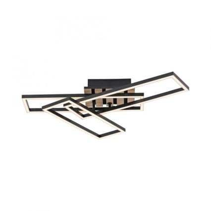 JUST LIGHT. 14051-79 - LED-takarmatur AKUSTIKA LED/20,5W/230V ek/svart