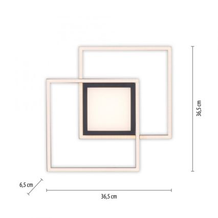 JUST LIGHT. 14144-18 - LED taklampa ASMIN LED/26W/230V