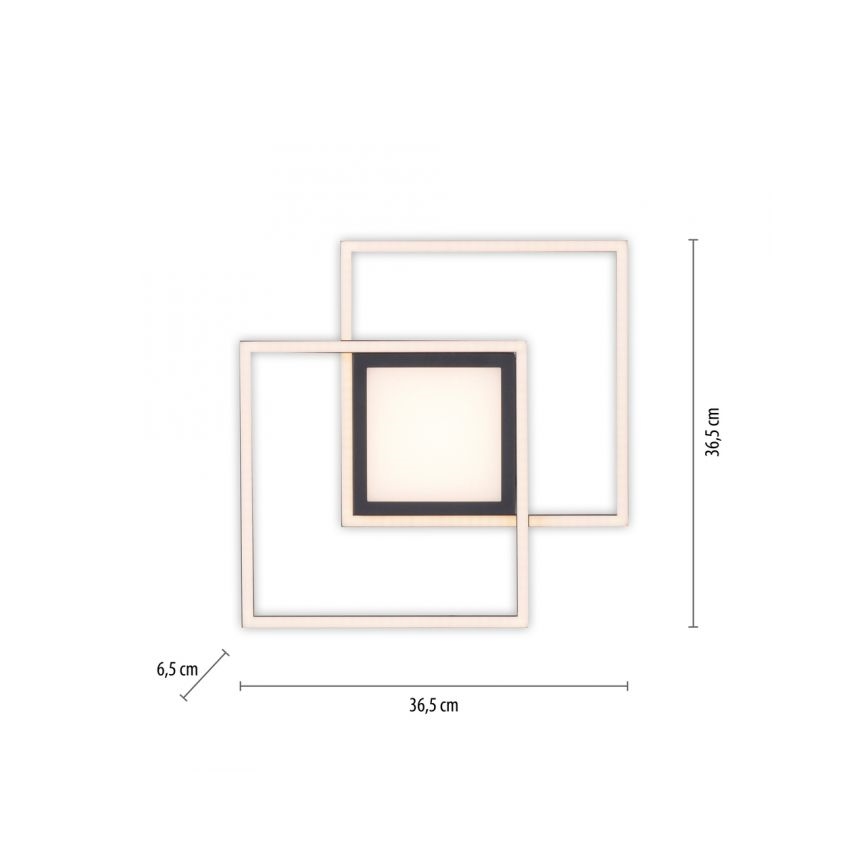 JUST LIGHT. 14144-18 - LED taklampa ASMIN LED/26W/230V