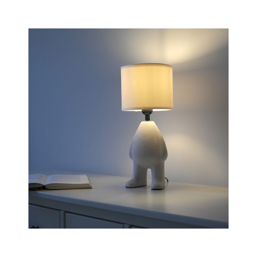 JUST LIGHT. 14191-39 - Skrivbordslampa TED 1xE27/25W/230V beige