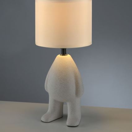 JUST LIGHT. 14191-39 - Skrivbordslampa TED 1xE27/25W/230V beige