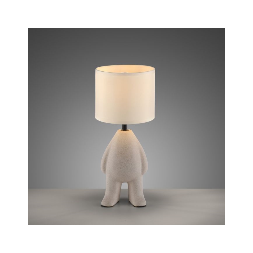 JUST LIGHT. 14191-39 - Skrivbordslampa TED 1xE27/25W/230V beige