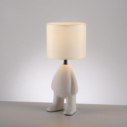 JUST LIGHT. 14191-39 - Skrivbordslampa TED 1xE27/25W/230V beige