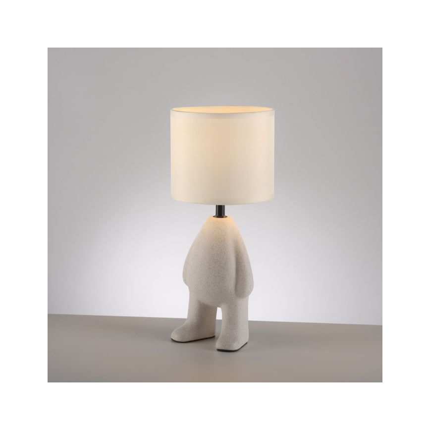 JUST LIGHT. 14191-39 - Skrivbordslampa TED 1xE27/25W/230V beige