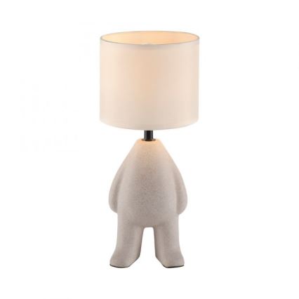 JUST LIGHT. 14191-39 - Skrivbordslampa TED 1xE27/25W/230V beige