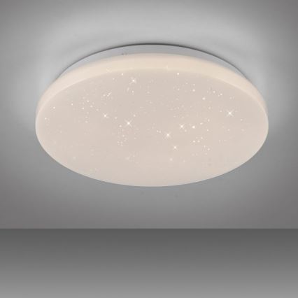 JUST LIGHT. 14275-16 - LED taklampa URANUS LED/10W/230V diameter 26 cm vit