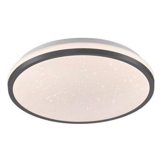 JUST LIGHT. 14293-18 - LED Dimbar taklampa KYLE LED/10W/230V diameter 28 cm svart
