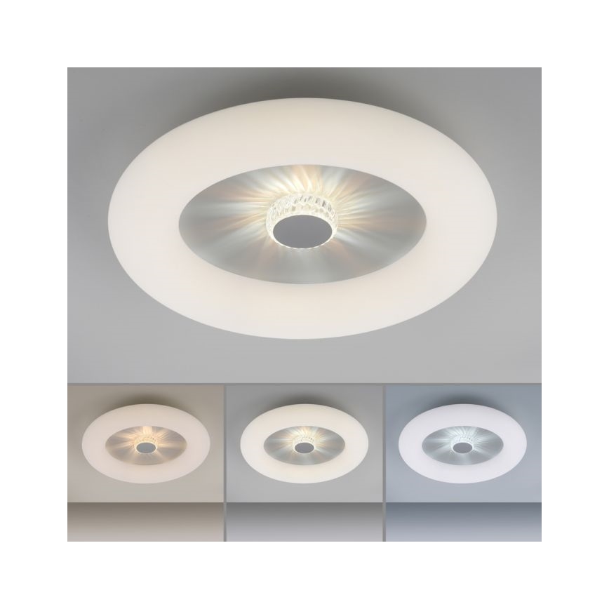 JUST LIGHT. 14383-16 - LED Dimbar taklampa VERTIGO LED/26W/230V 2700-5000K vit + fjärrkontroll