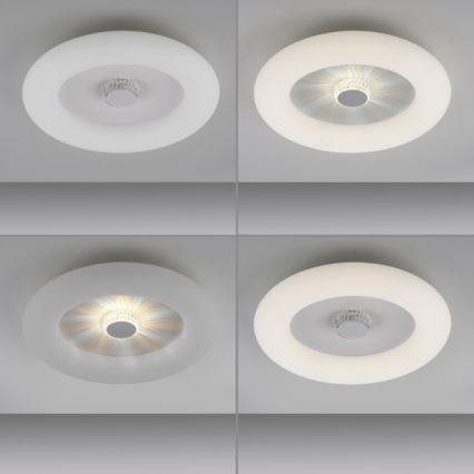 JUST LIGHT. 14383-16 - LED Dimbar taklampa VERTIGO LED/26W/230V 2700-5000K vit + fjärrkontroll