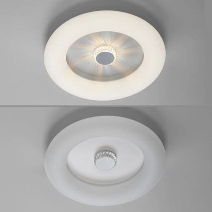 JUST LIGHT. 14383-16 - LED Dimbar taklampa VERTIGO LED/26W/230V 2700-5000K vit + fjärrkontroll