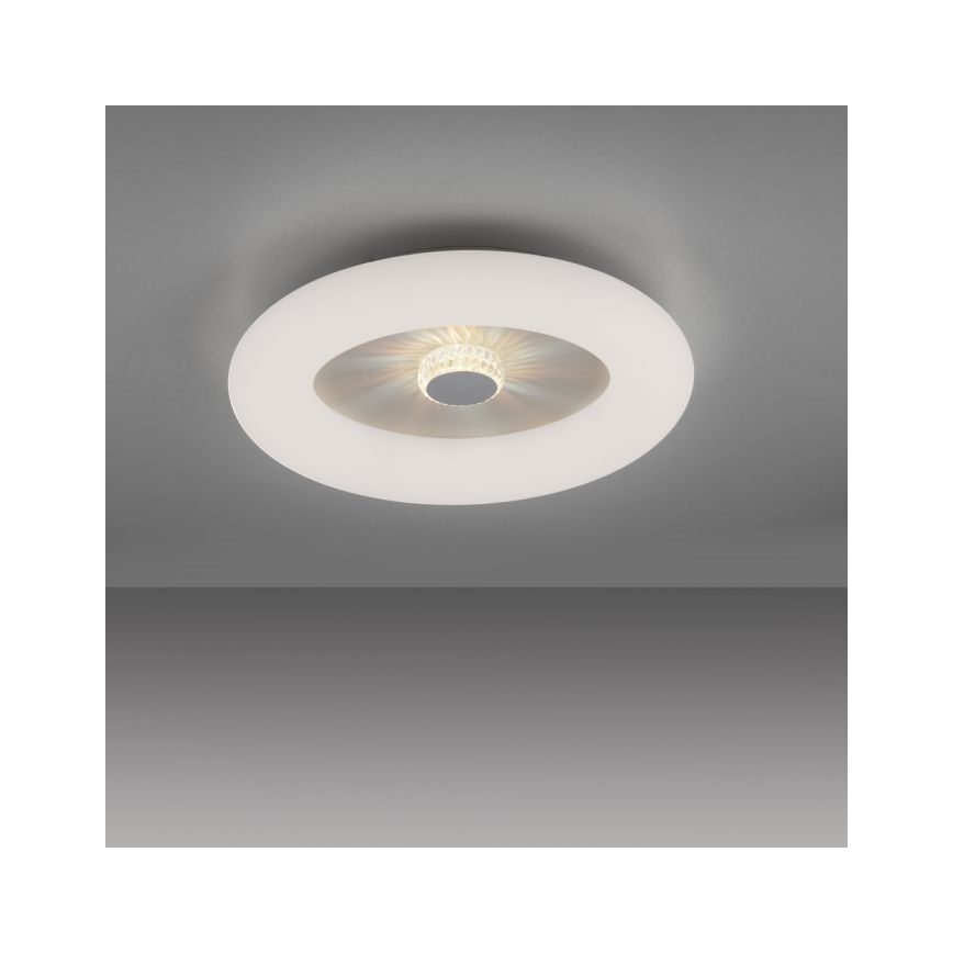 JUST LIGHT. 14383-16 - LED Dimbar taklampa VERTIGO LED/26W/230V 2700-5000K vit + fjärrkontroll