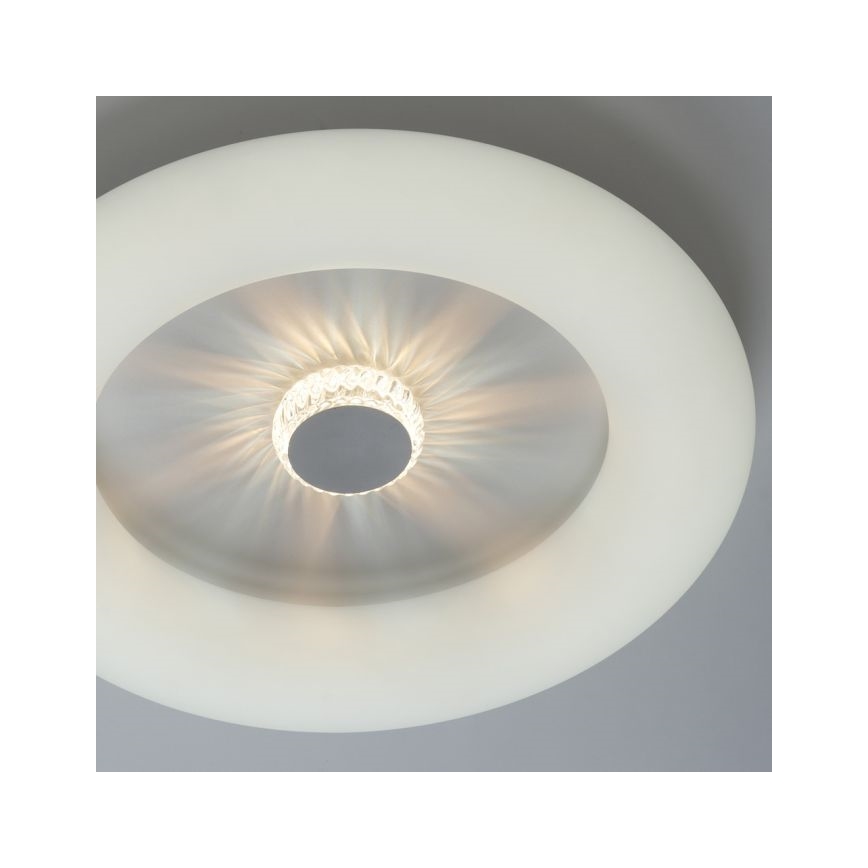 JUST LIGHT. 14383-16 - LED Dimbar taklampa VERTIGO LED/26W/230V 2700-5000K vit + fjärrkontroll