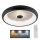 JUST LIGHT. 14384-18 - LED Dimbar taklampa VERTIGO LED/29W/230V 2700-5000K svart + fjärrkontroll
