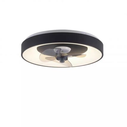 JUST LIGHT. 14644-18 - LED Dimbar taklampa med fläkt VENIKA LED/36W/230V diameter 48,6 cm 2700-5000K + fjärrkontroll