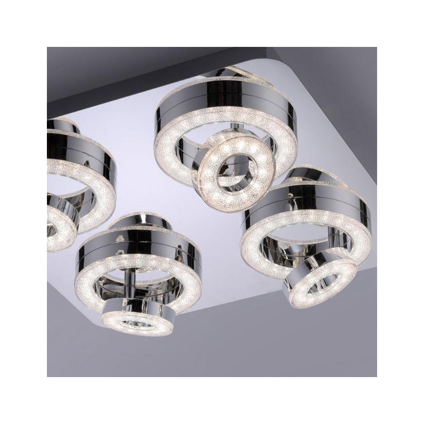 JUST LIGHT. 14662-17 - LED RGBW Dimbar spotlight TIM LOLASMART 4xLED/5,9/230V 2700-5000K + fjärrkontroll