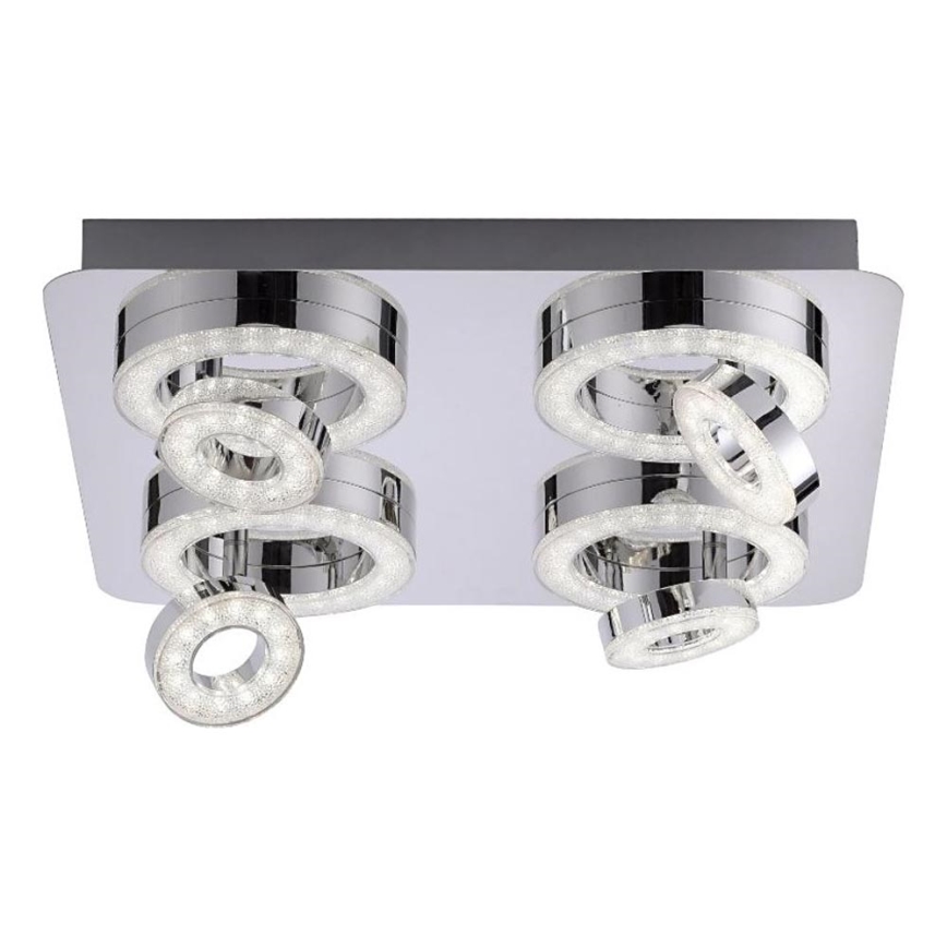 JUST LIGHT. 14662-17 - LED RGBW Dimbar spotlight TIM LOLASMART 4xLED/5,9/230V 2700-5000K + fjärrkontroll