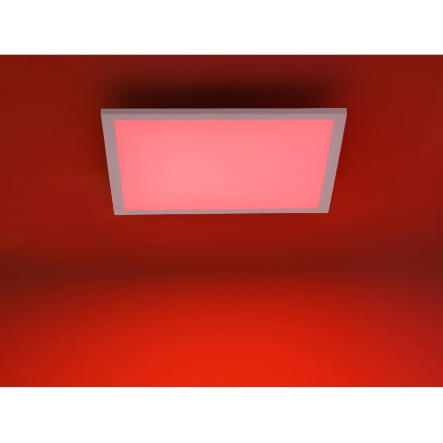 JUST LIGHT. 14681-16 - LED RGB Ljusreglerad fäst panel LOLA FLAT LED/28W/230V 2700-5000K + fjärrkontroll