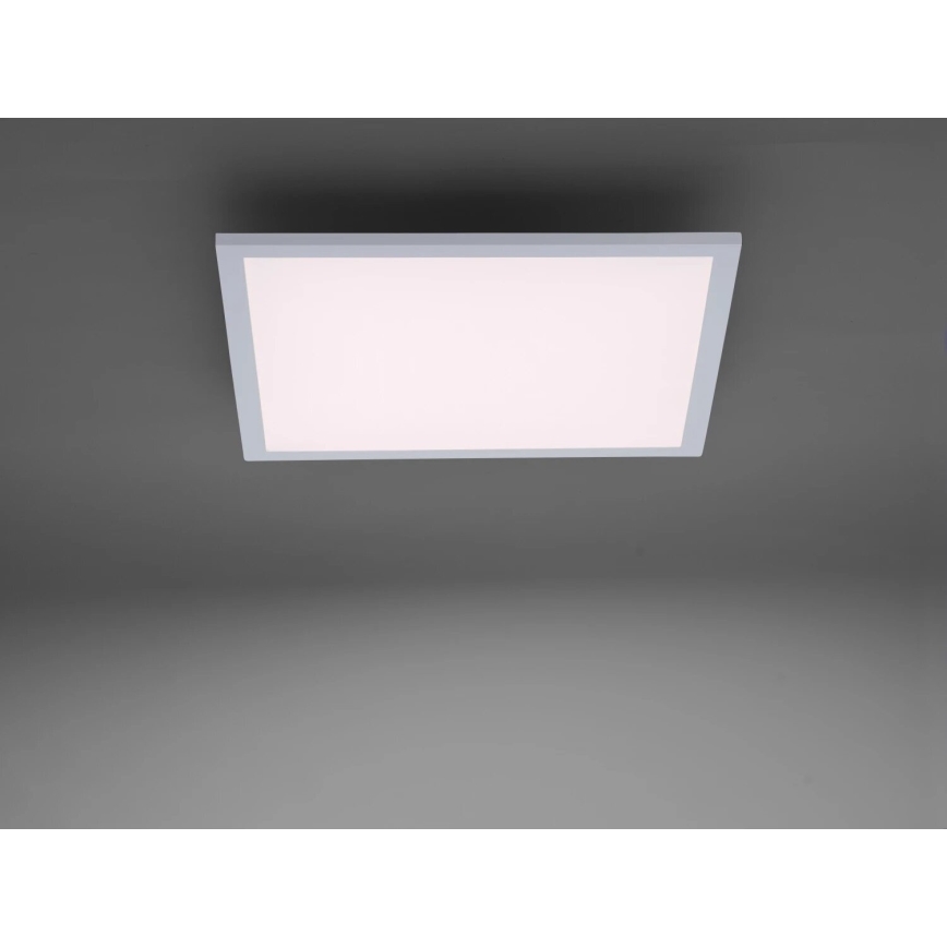 JUST LIGHT. 14681-16 - LED RGB Ljusreglerad fäst panel LOLA FLAT LED/28W/230V 2700-5000K + fjärrkontroll