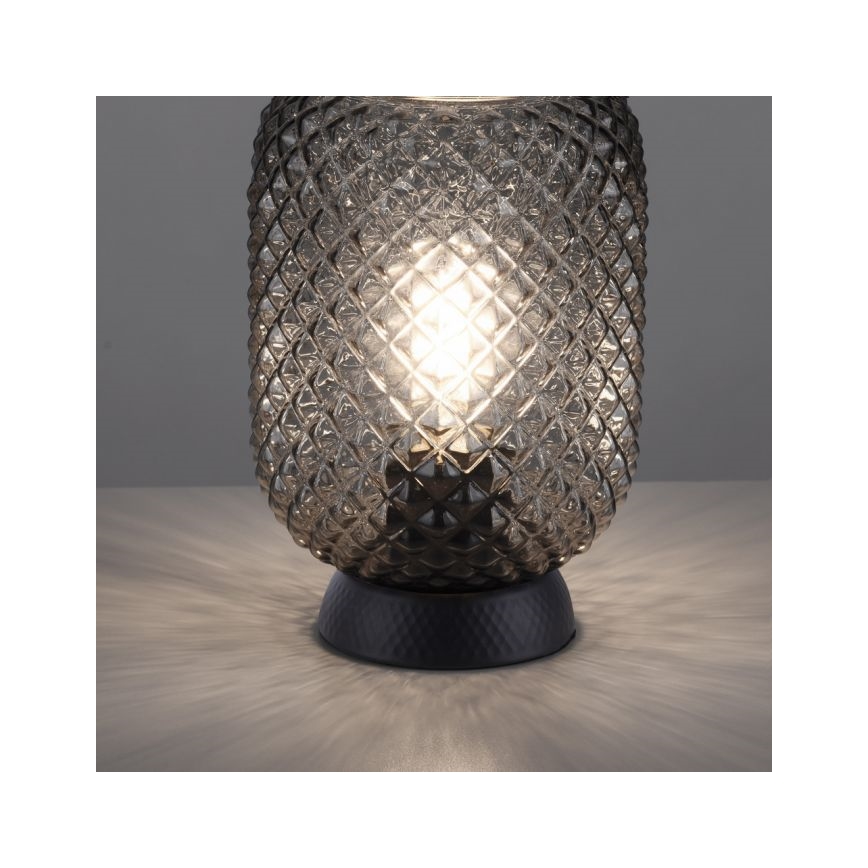 JUST LIGHT. 14906-18 - Bordslampa REISHI 1xE27/40W/230V svart