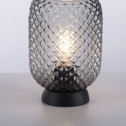 JUST LIGHT. 14906-18 - Bordslampa REISHI 1xE27/40W/230V svart