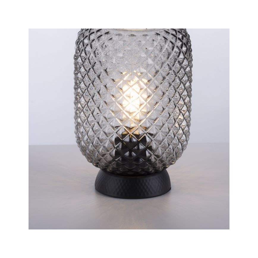 JUST LIGHT. 14906-18 - Bordslampa REISHI 1xE27/40W/230V svart