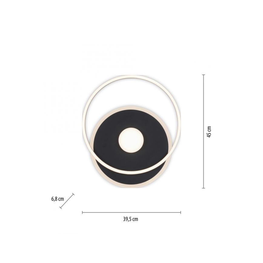 JUST LIGHT. 15046-18 - LED Dimbar taklampa DOMINO LED/26,5W/230V