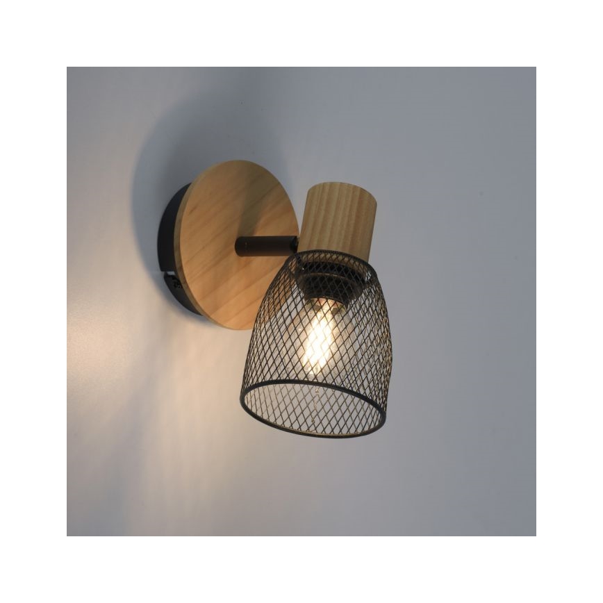 JUST LIGHT. 15191-79 - Väggspotlight TAMIS 1xE14/10W/230V tall