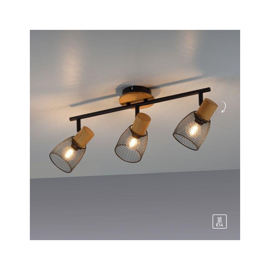 JUST LIGHT. 15193-79 - Spotlight TAMIS 3xE14/10W/230V