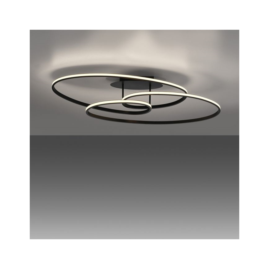 JUST LIGHT. 15321-18 - LED taklampa LUMACA LED/33W/230V svart