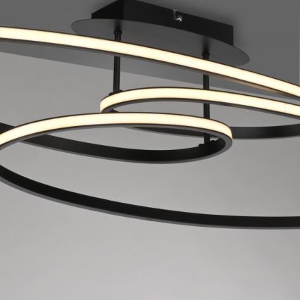 JUST LIGHT. 15321-18 - LED taklampa LUMACA LED/33W/230V svart
