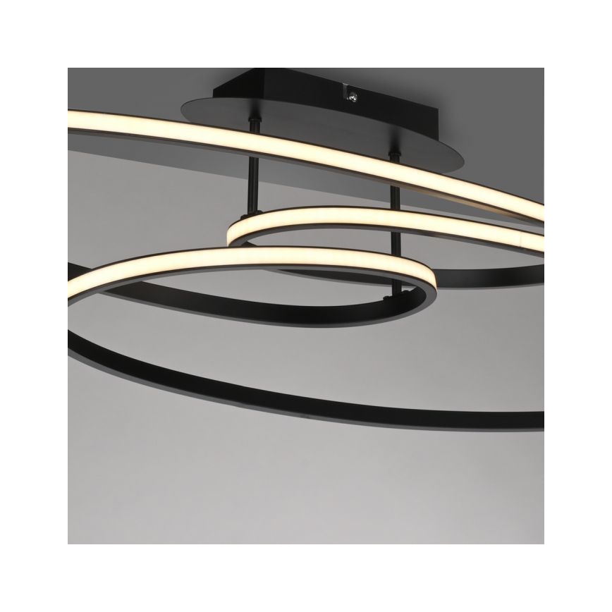 JUST LIGHT. 15321-18 - LED taklampa LUMACA LED/33W/230V svart
