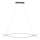 JUST LIGHT. 15382-55 - LED ljuskrona med textilsladd MAJA 2xLED/8,4W/230V matt krom