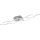 JUST LIGHT. 16266-55 - LED RGB dimbar taklampa LOLA WAVE LED/30W/230V 2700-5000K + fjärrkontroll