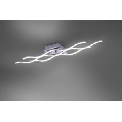 JUST LIGHT. 16266-55 - LED RGB dimbar taklampa LOLA WAVE LED/30W/230V 2700-5000K + fjärrkontroll