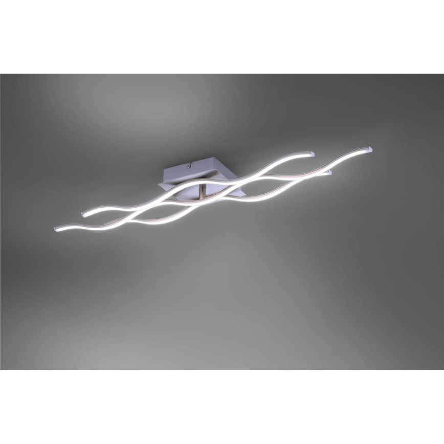 JUST LIGHT. 16266-55 - LED RGB dimbar taklampa LOLA WAVE LED/30W/230V 2700-5000K + fjärrkontroll