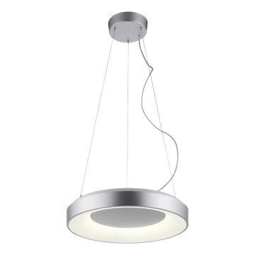 JUST LIGHT. 17075-21 - LED ljusreglerad ljuskrona på textilsladd KETO ANIKA LED/26,5W/230V 2700-5000K + fjärrkontroll
