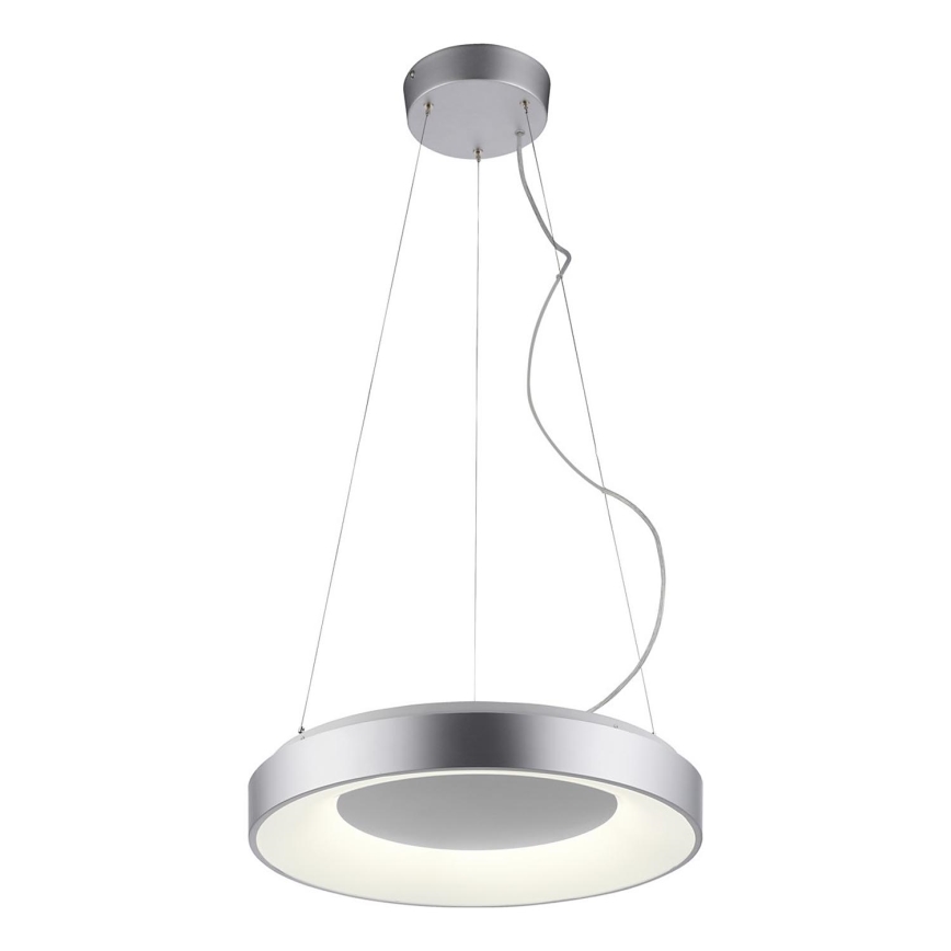 JUST LIGHT. 17075-21 - LED ljusreglerad ljuskrona på textilsladd KETO ANIKA LED/26,5W/230V 2700-5000K + fjärrkontroll