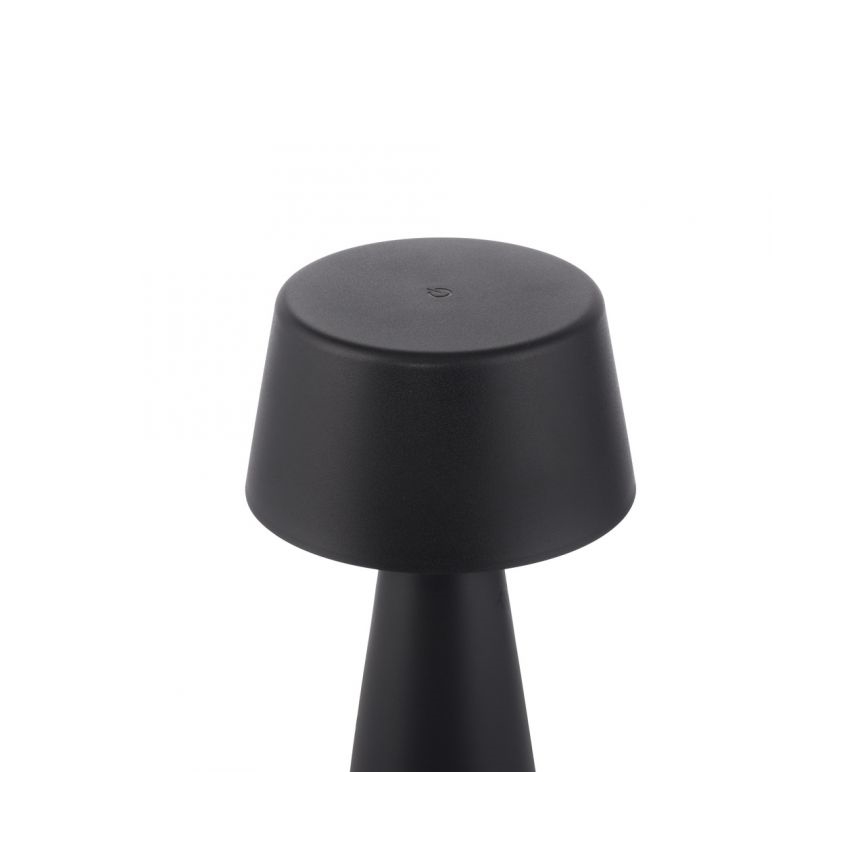 JUST LIGHT. 19260-18 - LED Ljusreglerad beröring utomhus lampa ABERA LED/3W/3,7V 2000 mAh USB IP54 svart