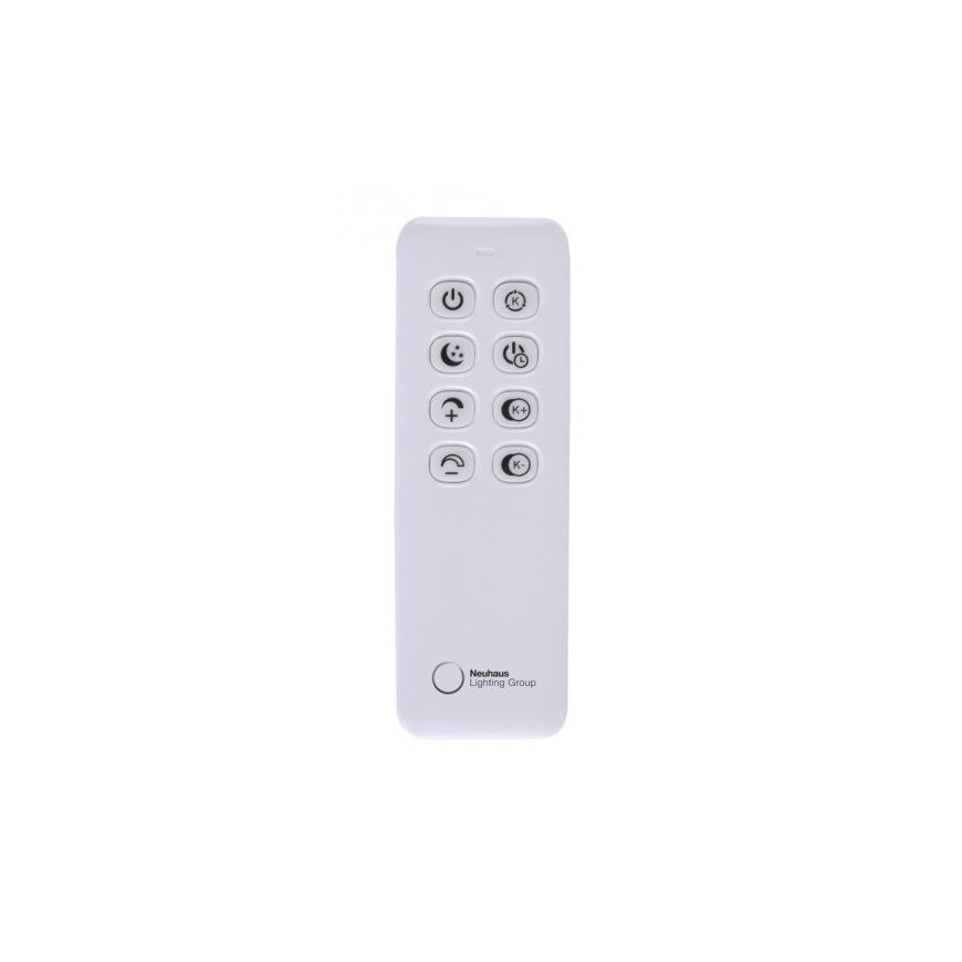 JUST LIGHT. 6245-18 - Dimbar LED ytmonterad ljuskrona LOOP 3xLED/11W/230V 2700-5000K + fjärrkontroll